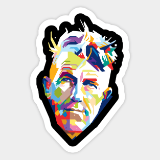 Edmund Hillary Sticker